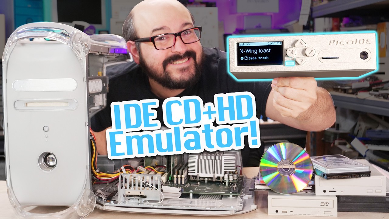 PicoIDE — новый эмулятор CD + HD для Mac и ПК! (IDE ODE)