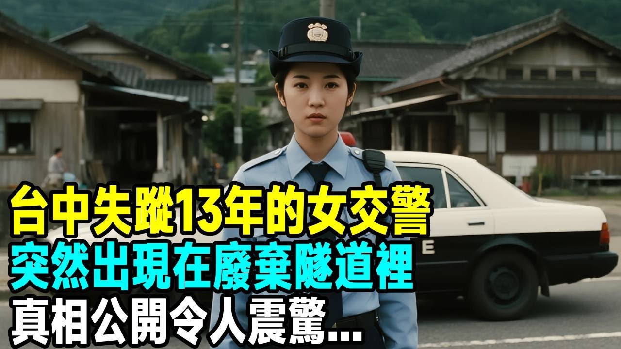 台中失蹤13年的女交警，突然出現在廢棄隧道裡，真相公開令人震驚...「茶桌老故事」