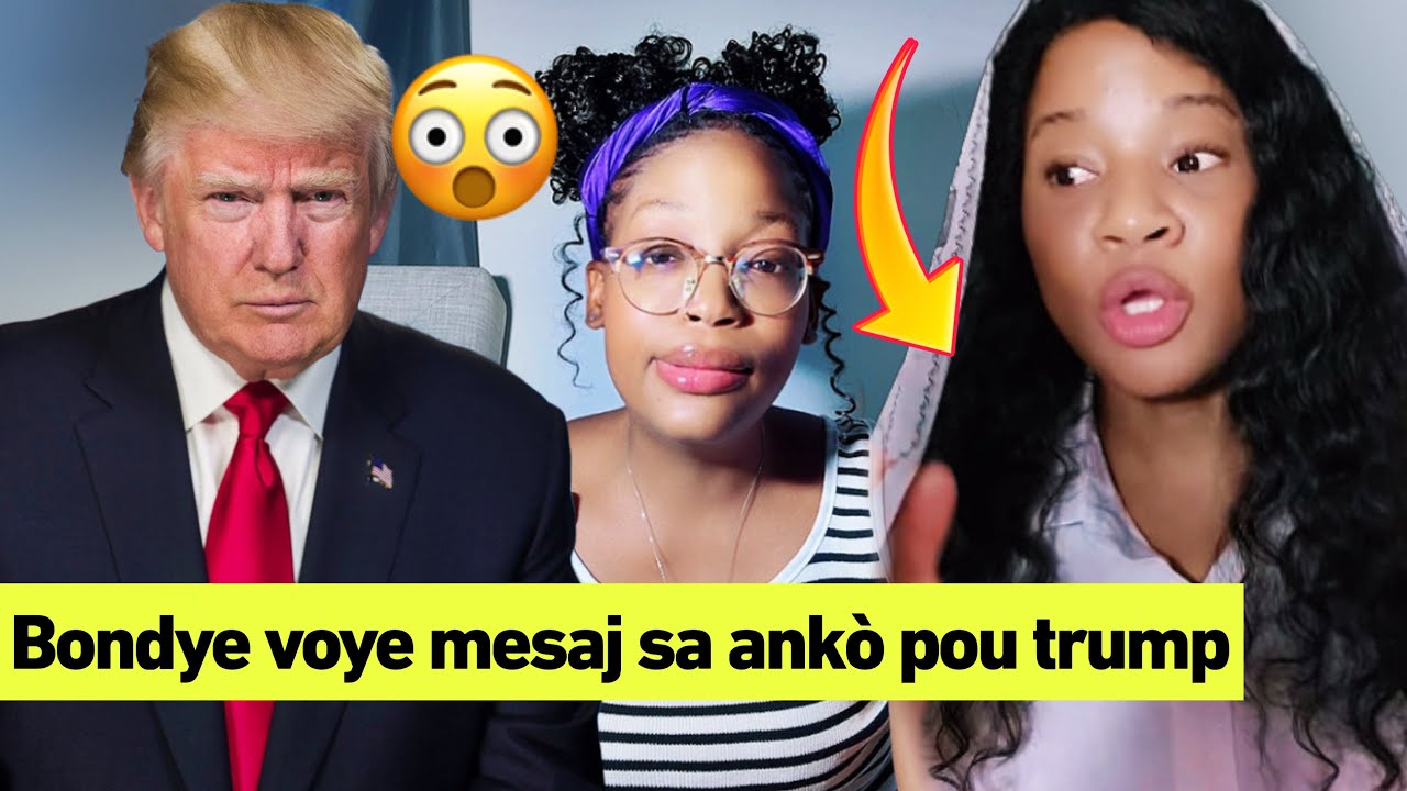 Bondye voye av&egrave;stisman sa ank&ograve; pou Trump ak peyi a / Ice yo pral frape f&ograve; 
