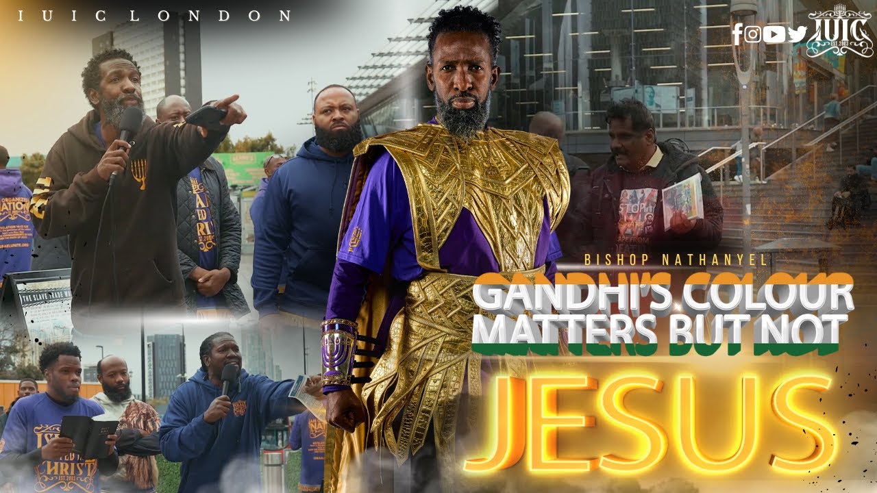 GANDHI'S COLOUR MATTERS, BUT NOT JESUS?