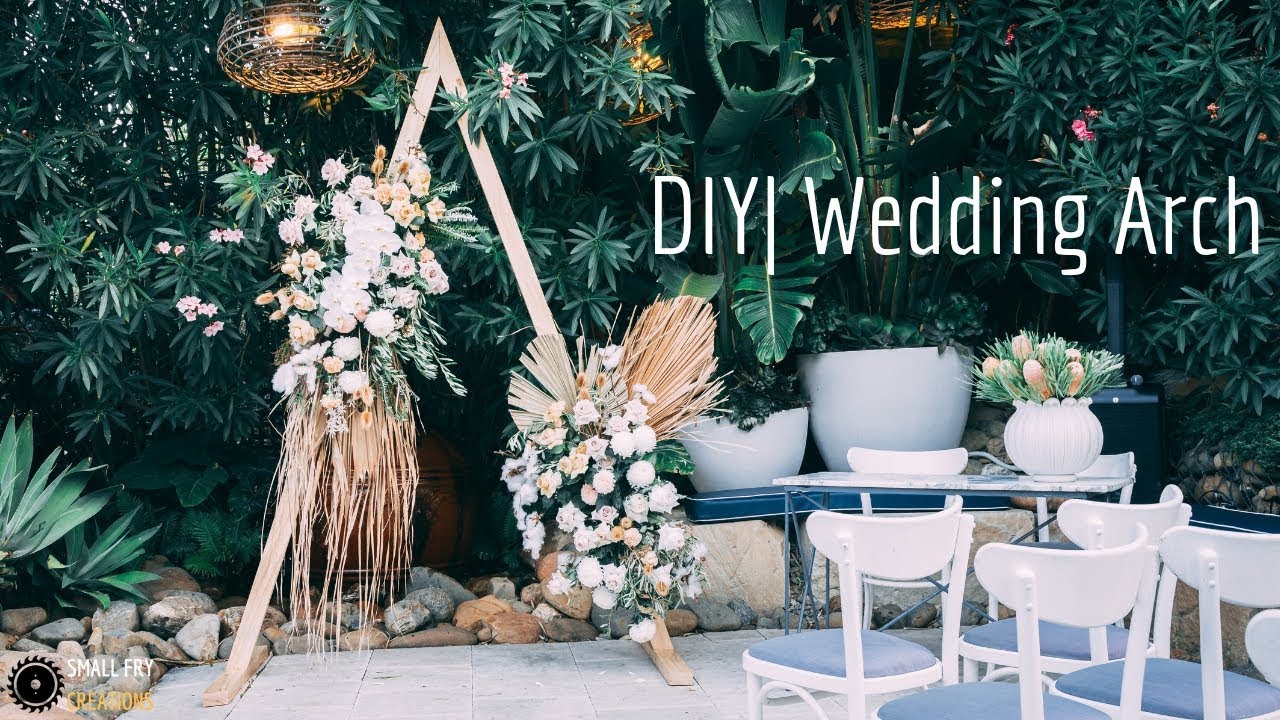 DIY | Wedding Arch from 2x4's