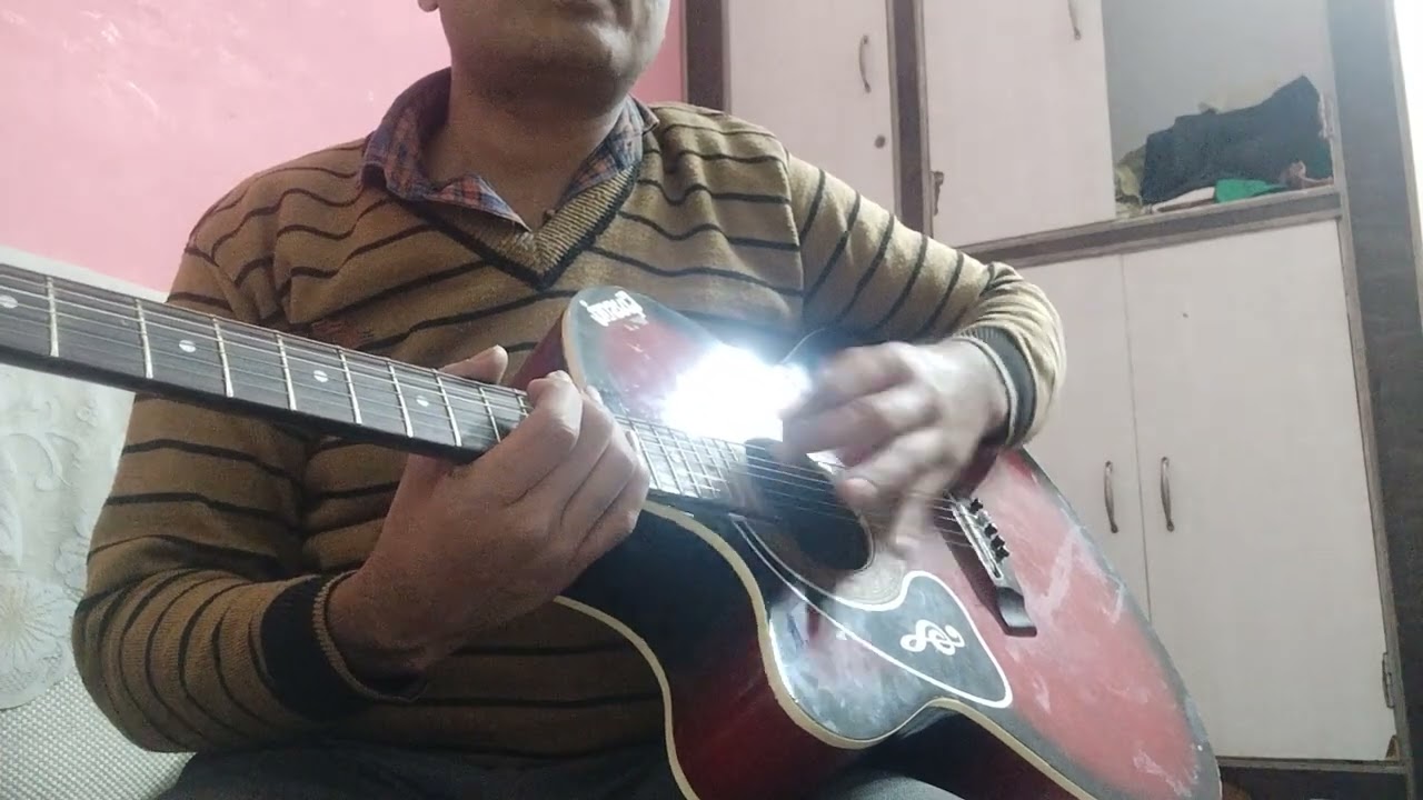 Guitar chord of papa kahte hain