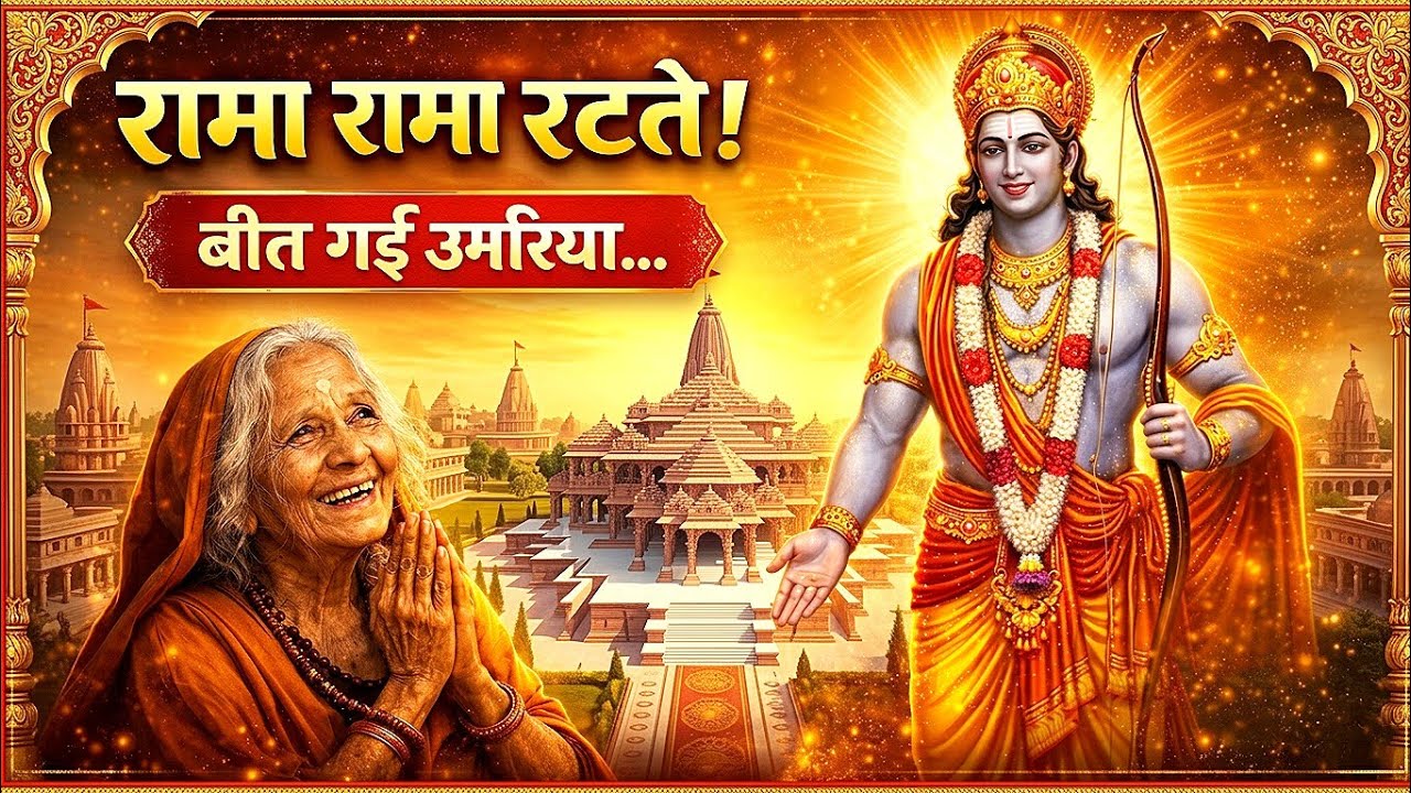 Rama Rama Ratte Ratte Biti Re Umariya | Shree Ram Bhajan 2026 | Powerful Shabri Bhakti Song
