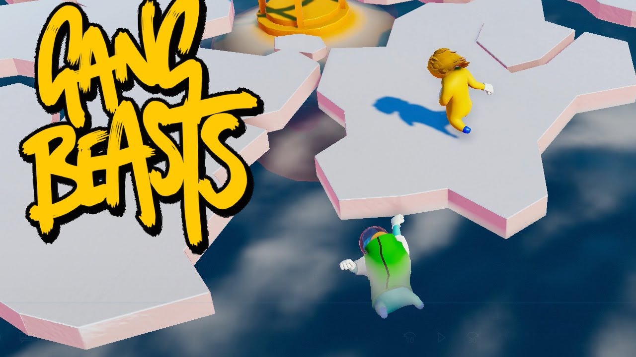 GANG BEASTS - Overboard [Melee] Xbox One Gameplay