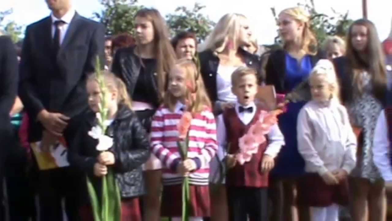RIETAVO LAURYNO IVINSKIO GIMNAZIJA  Rugsėjo 1 oji