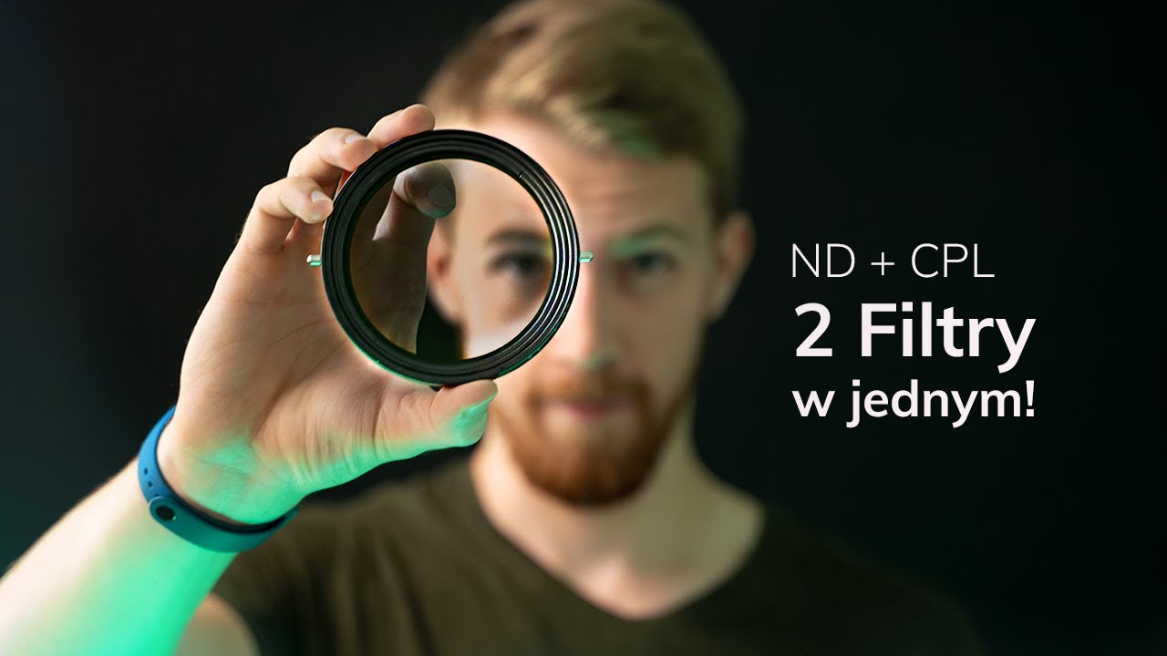 2 Filtry w jednym! CPL + ND od K&F CONCEPT  |  Filtr polaryzacyjny i szary