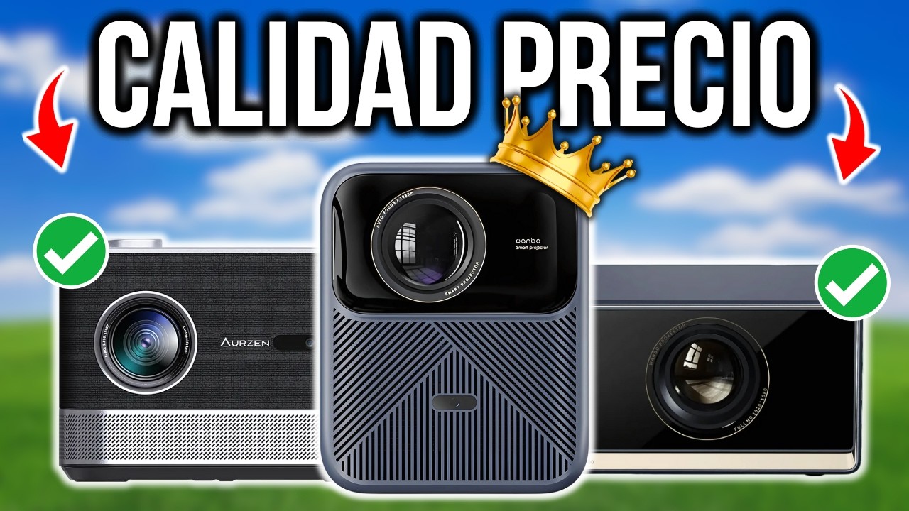 MEJORES PROYECTORES CALIDAD PRECIO 2025 | TOP 7 PROYECTORES 2025