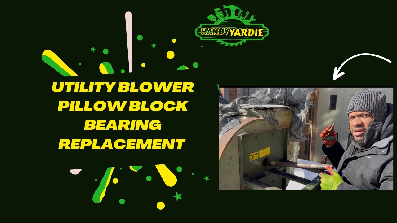 Utility Blower Pillow Block Bearing Replacement