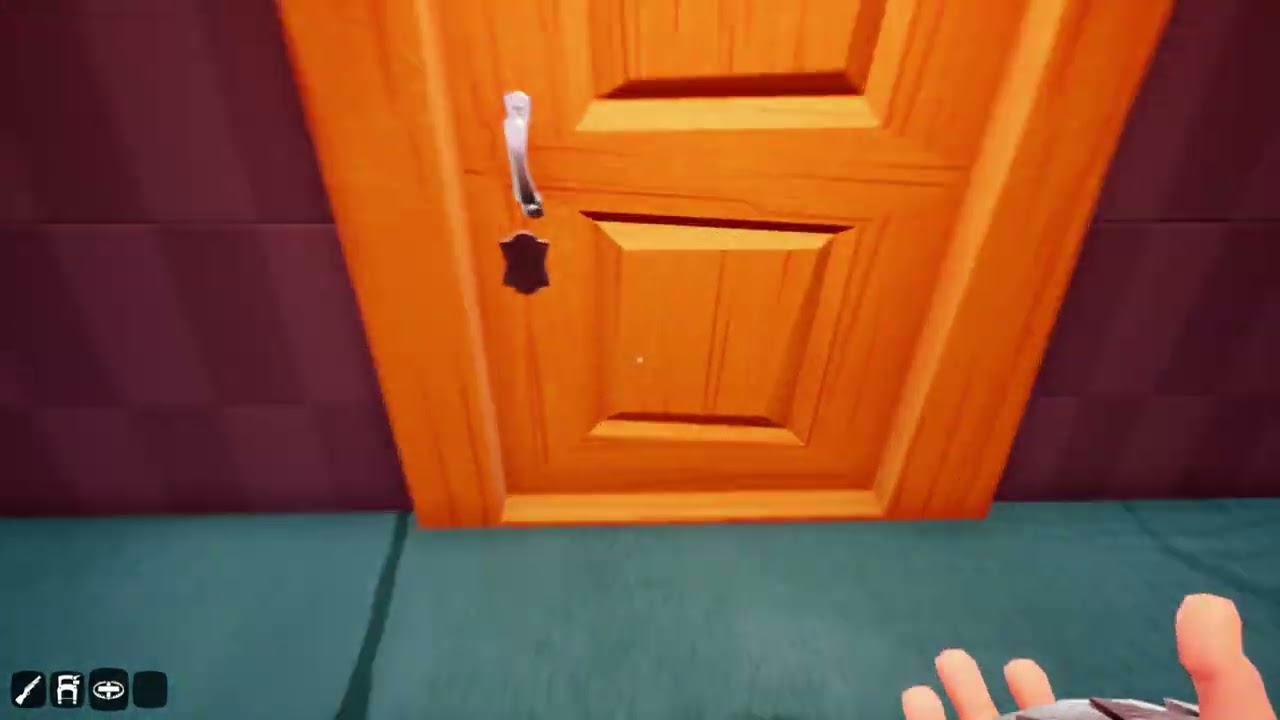How to get to fear factory in hello neighbor beta 1 and get the super throw and more