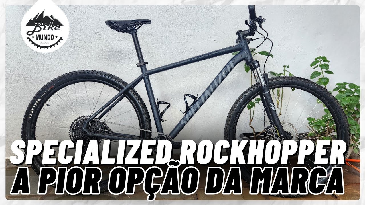 Specialized ROCKHOPPER Não é MTB de Verdade! Bike dos Inscritos 