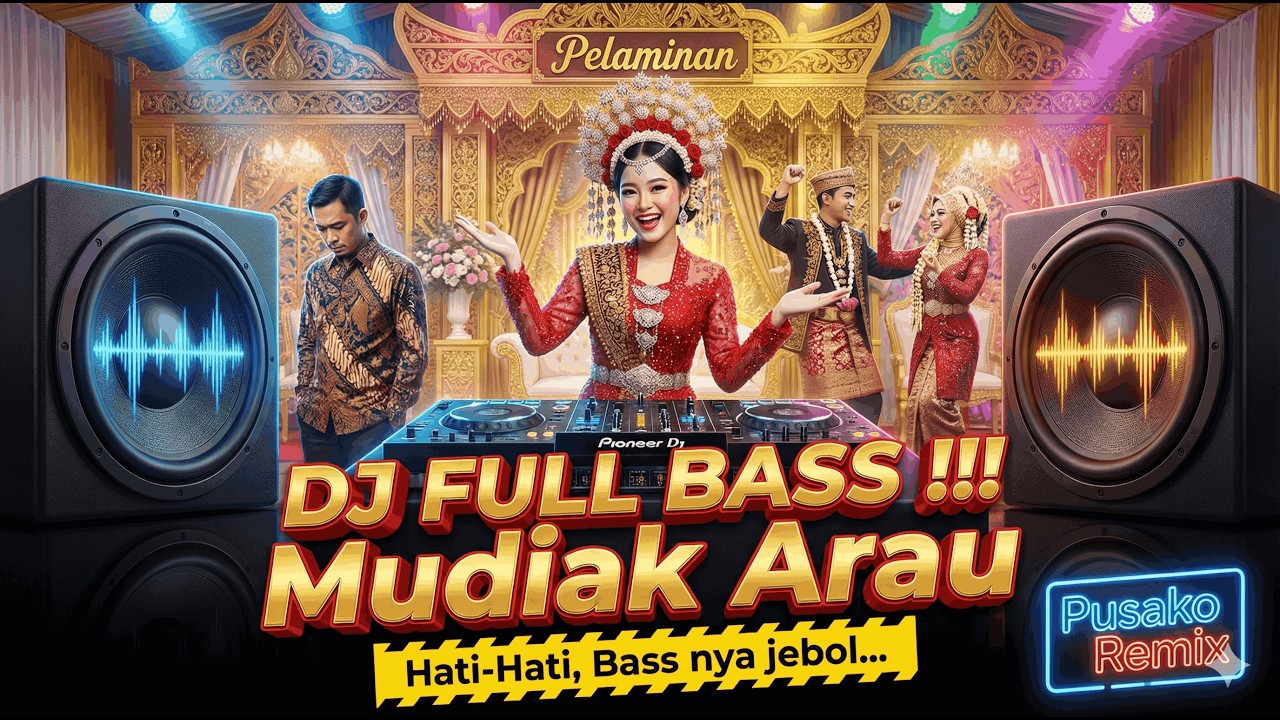 MENOLAK SADAR! Mudiak Arau Remix AI - Kisah Pria yang Menunggu Istri Orang 💔🔊