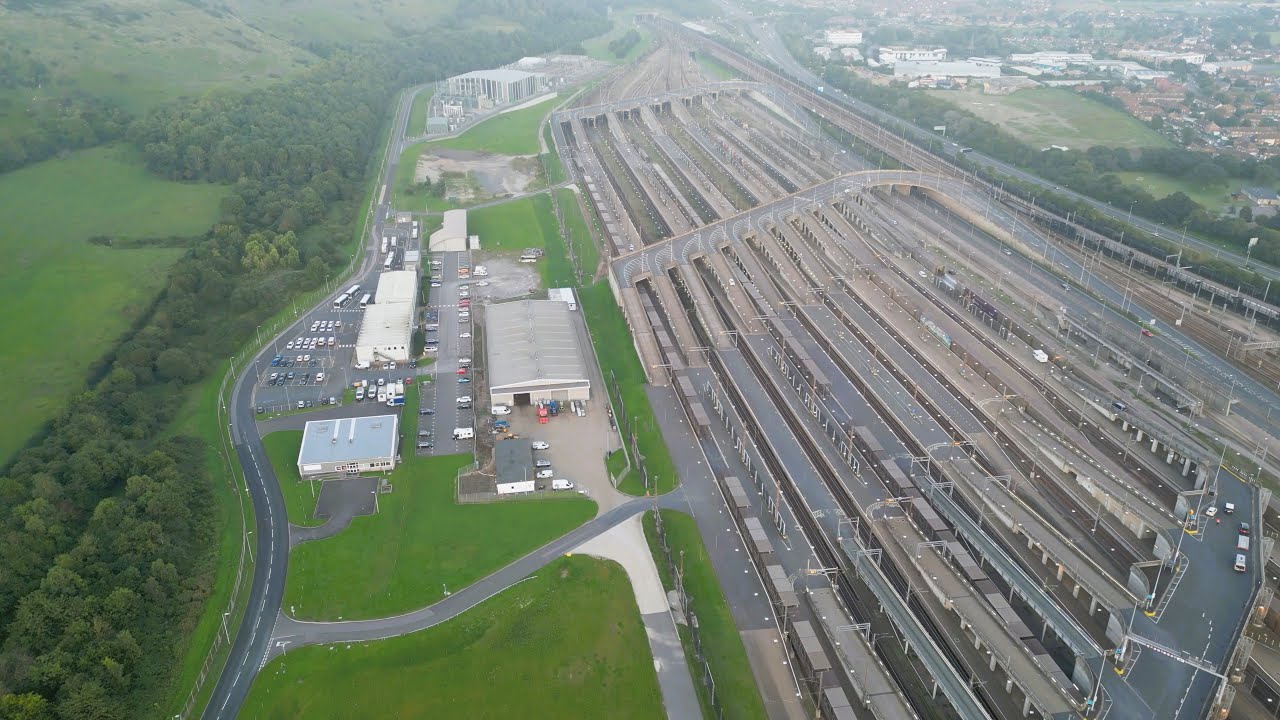 EUROTUNNEL TERMINAL, FOLKESTONE WHITE HORSE