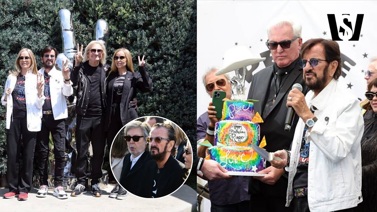 Ringo Starr celebrates his 85th birthday in Beverly Hills with star-studded bash