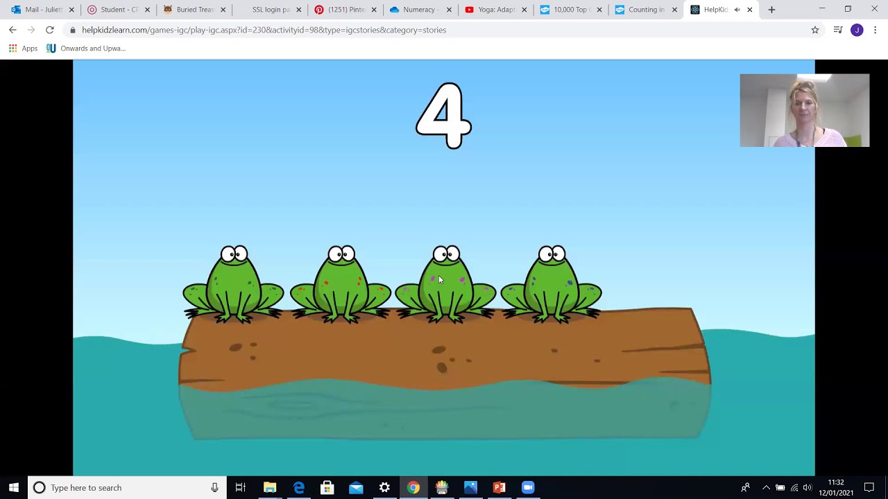 5 Speckled Frogs