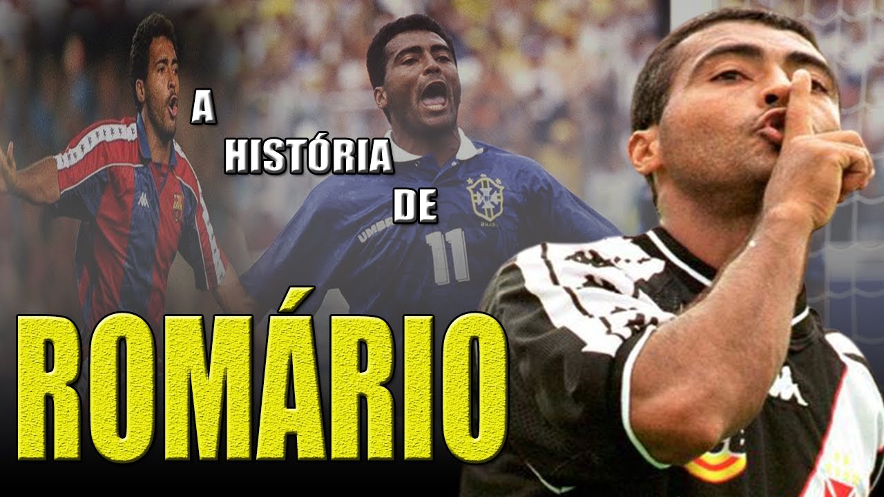 A História de ROMÁRIO - O POLÊMICO GÊNIO DA GRANDE ÁREA!