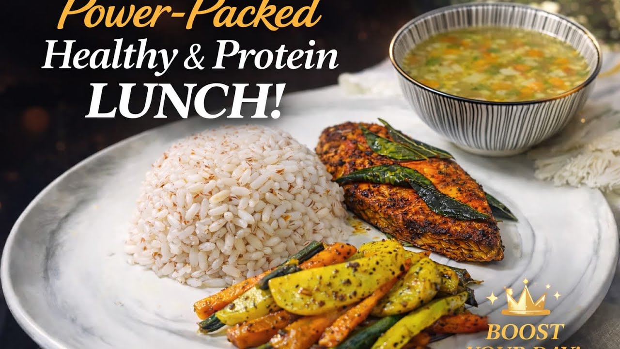Easy Diet protein Lunch Malayalam വീട്ടിൽ തയ്യാറാക്കാവുന്ന ലഞ്ച് സാധാരണ ഭക്ഷണം , കൂടുതൽ പ്രോട്ടിൻ