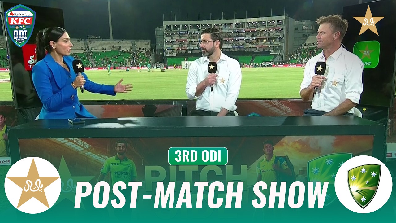 Pitch Side Post-Match Show | Pakistan vs Australia | Match 03 | ODI Series 2026 | PCB | MZE1K