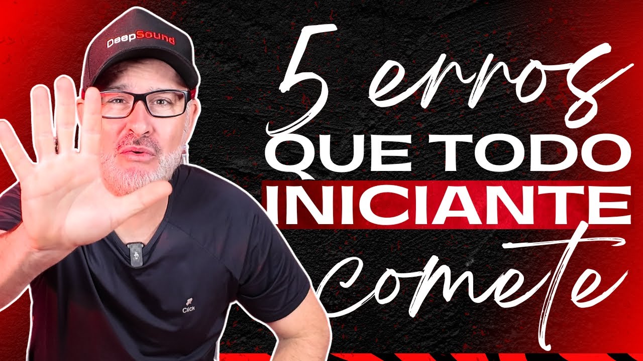 TÉCNICO DE SOM INICIANTE, ASSISTA ESSE VÍDEO E NÃO ERRE COMO EU! | Luizinho DeepSound