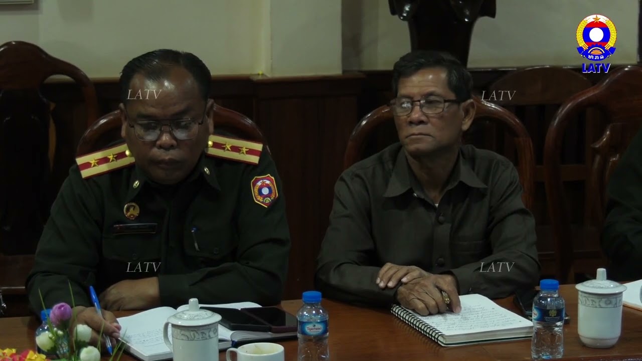 ຄະນະອະນຸກຳມະການວຽກງານ ປ້ອງກັນຊາດ- ປ້ອງກັນ ຄວາມສະຫງົບ ສຳເລັດການລົງເຄື່ອນໄຫວວຽກງານ ຢູ່ເເຂວງ ອັດຕະປື