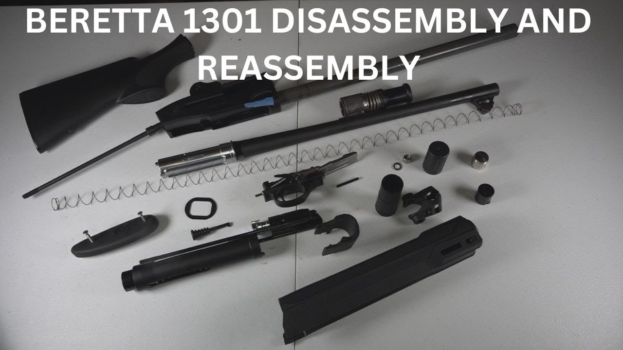 Полная разборка и сборка Beretta 1301