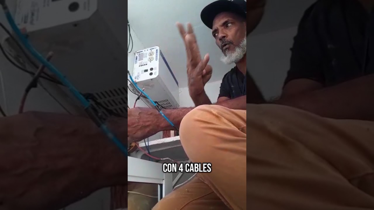Instalación de un doble tiro y sus diferentes formas