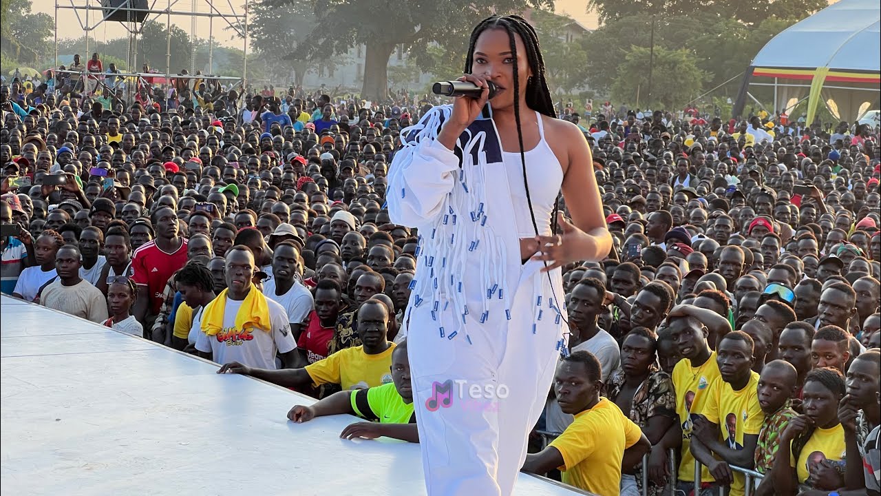 Tyra Nanah’s Impressive performance at Katakwi Boma Grounds