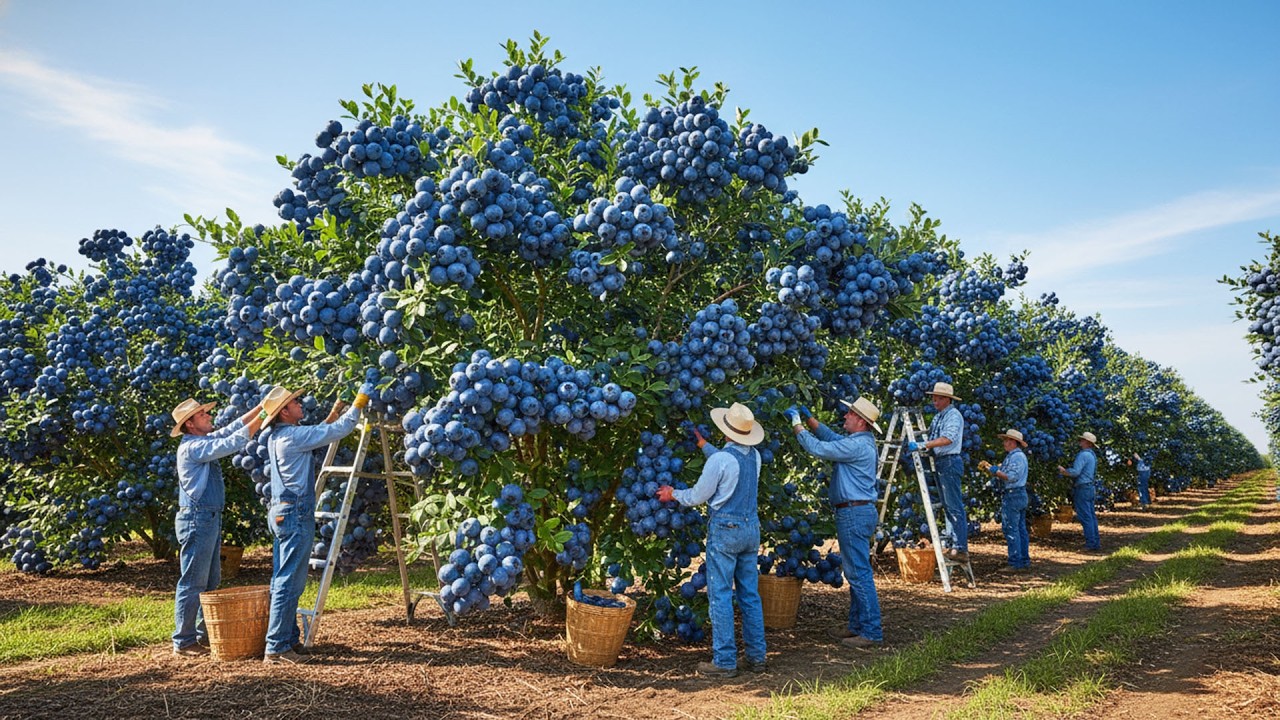 Sapphire Blueberries: From BB-Pro Bush to the Gourmet Azure Harvest Fruit Preserve