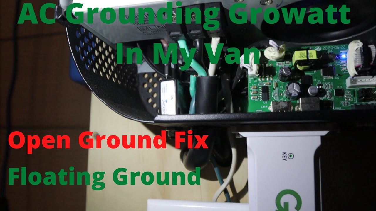 AC Grounding Growatt 3000 In My Van