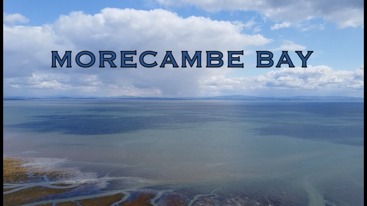 Morecambe Bay (4K DRONE) - Fly above the Bay following the coast from Cumbria to Lancashire