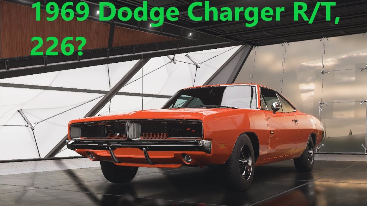 Forza Horizon 5. 1969 Dodge Charger RT, 226 км/ч?