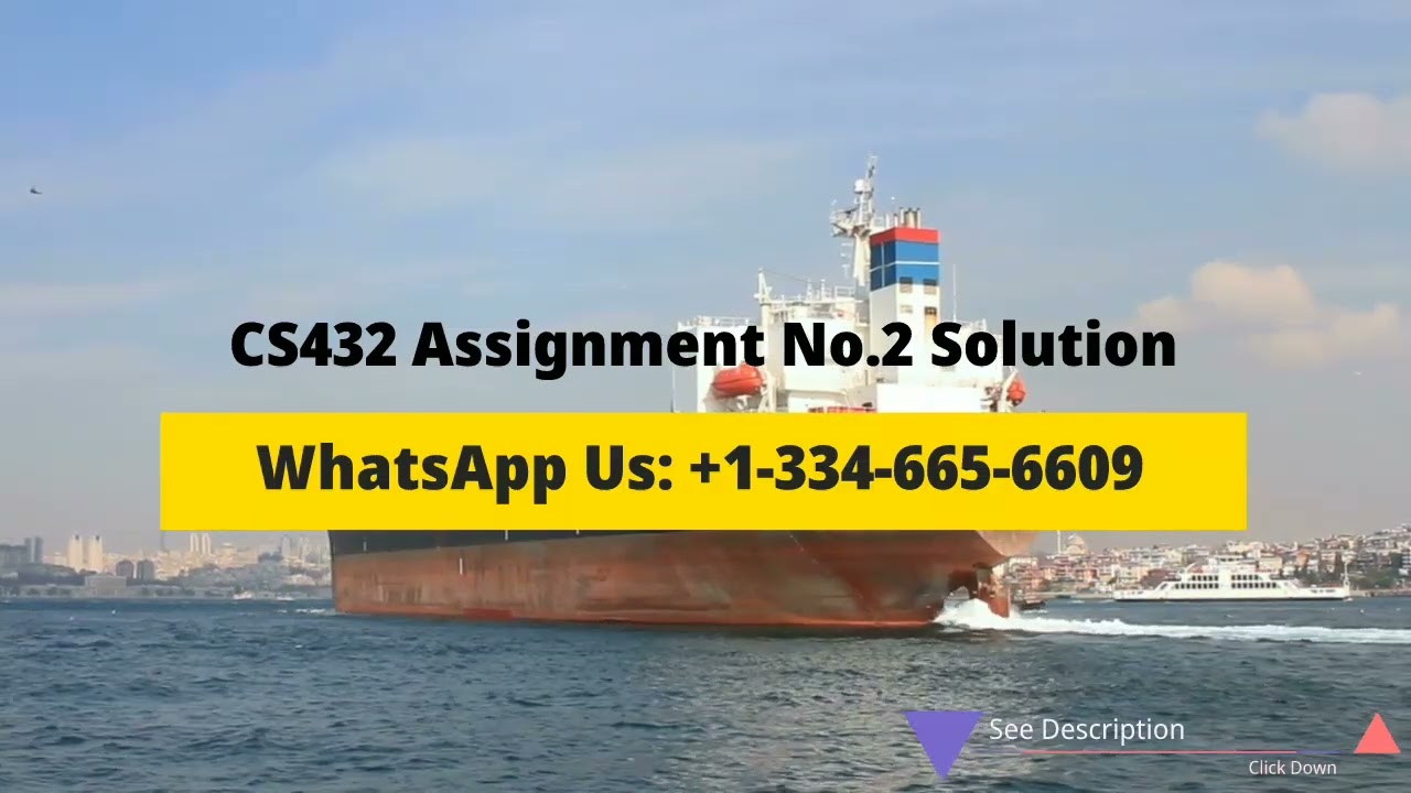 CS432 Assignment No. 2 Solution Fall 2022 - 2023