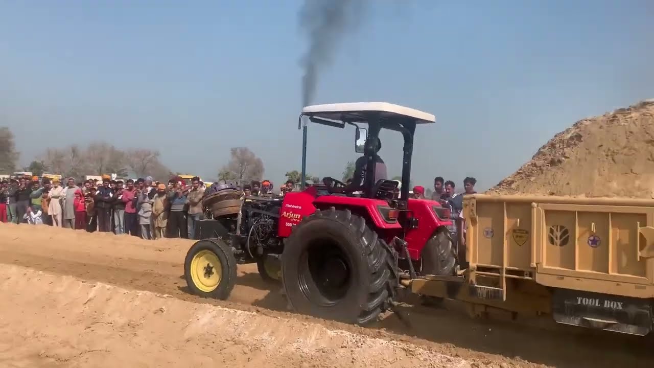 Arjun, tractor, Trolley Muqabla performance,￼ Dum Dama modification