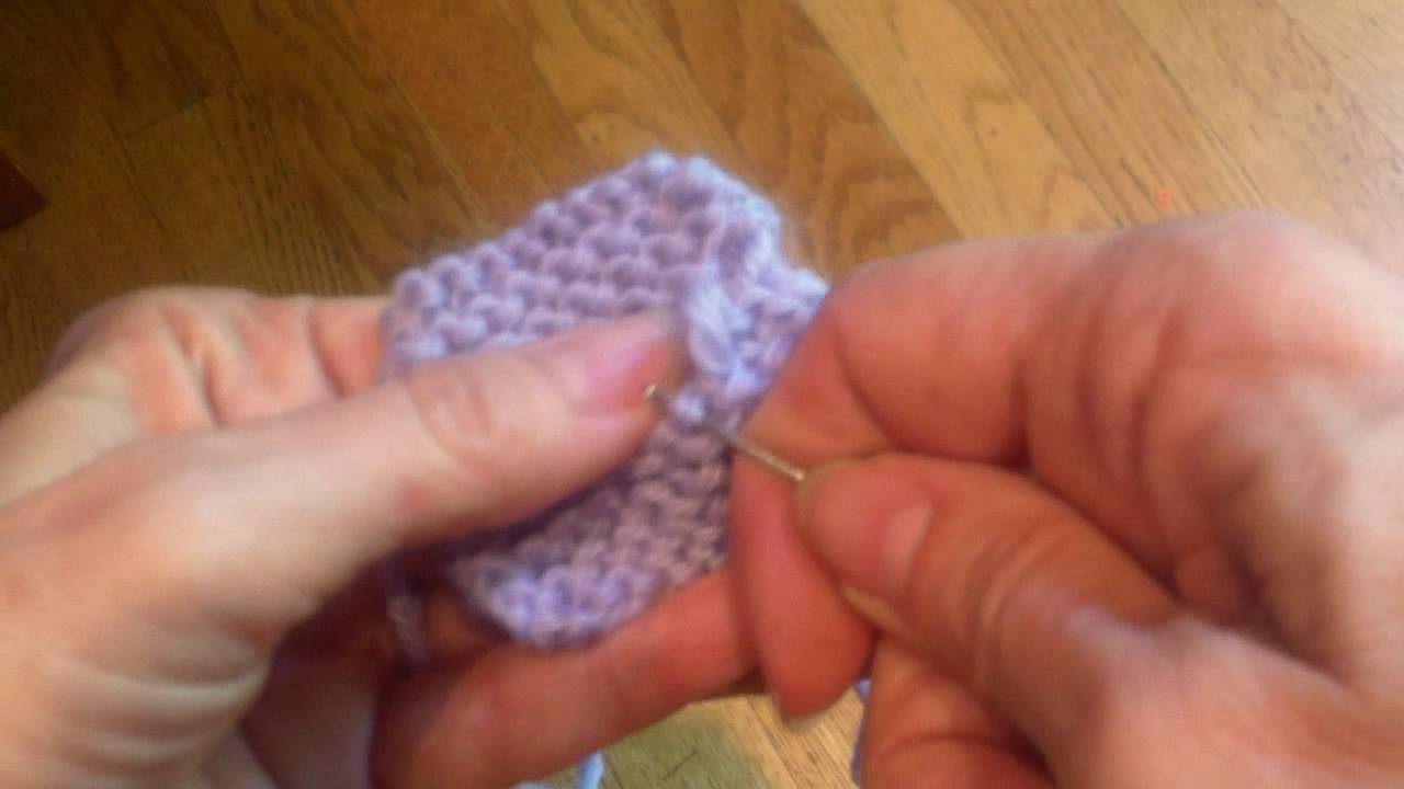 Grafting Garter Stitch-Part 2-Tip of the Week-05/27/16