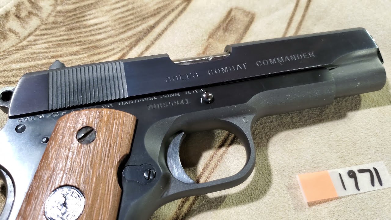 SERIES 70 COLT 38 SUPER COMO IDENTIFICARLA
