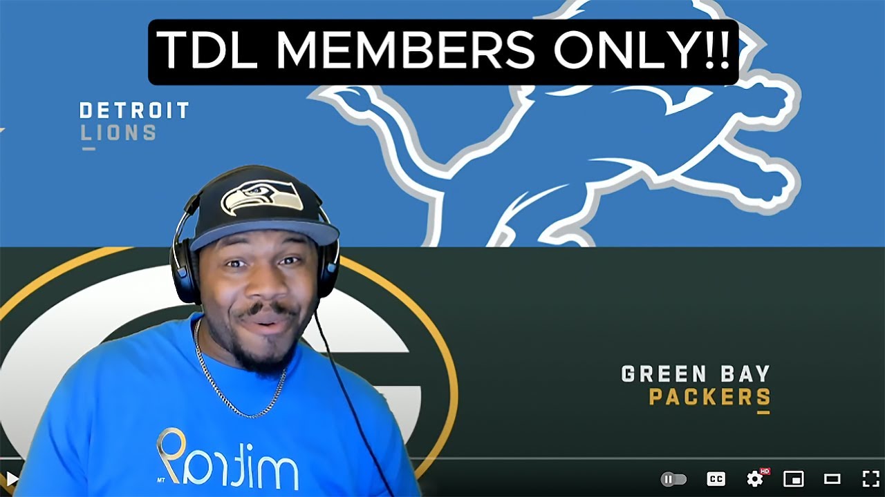 Reacting to Detroit Lions vs Green Bay Packers Highlights 2025 W1 BigR