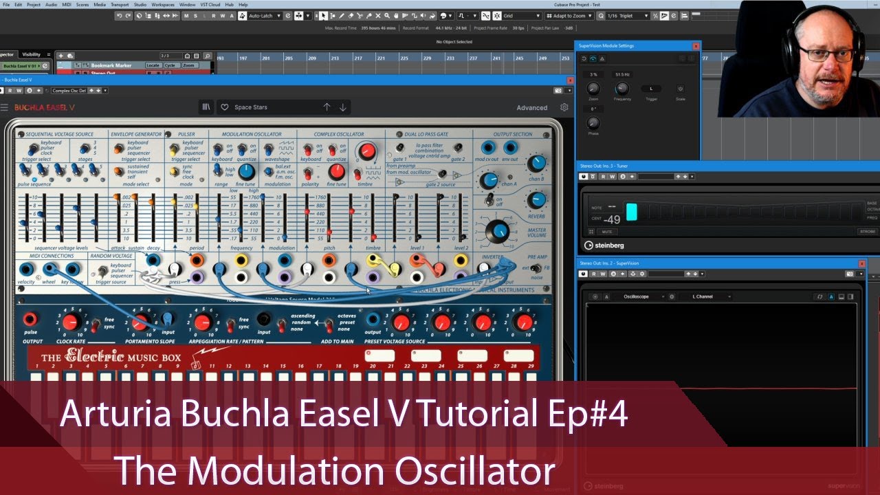Arturia Buchla Easel V Tutorial Ep#4 - The Modulation Oscillator