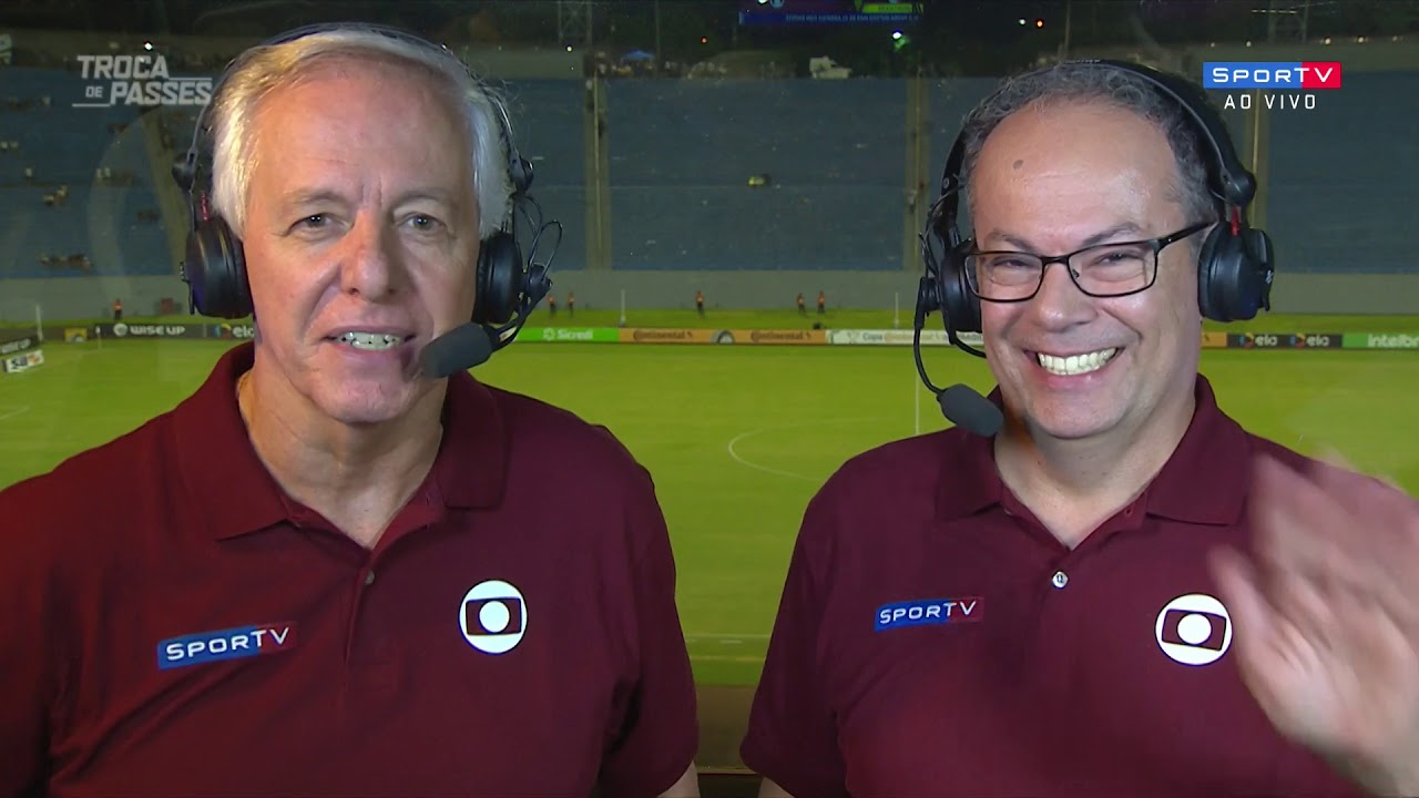 Torcedor brinca e Milton Leite tem ataque de raiva no Troca de Passes do SporTV (07/02/2018)