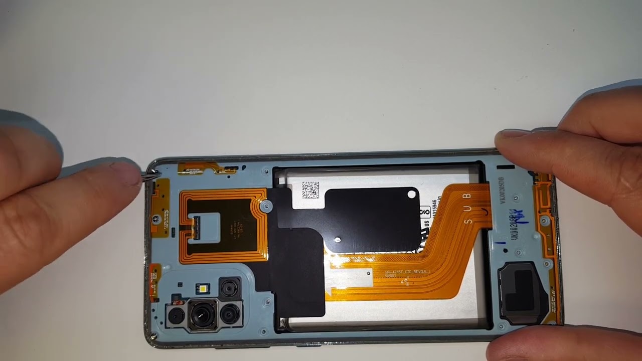 Samsung A71 SM-A715 disassembly LCD replacement