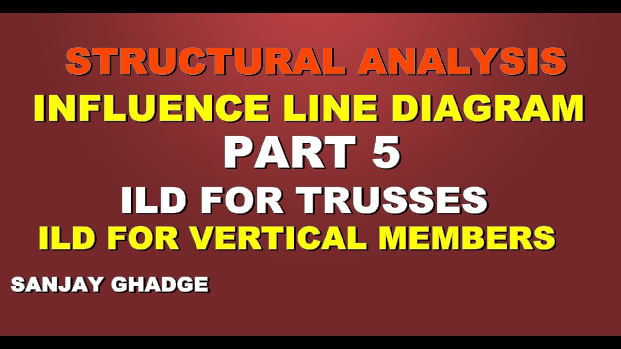 ILD PART-5 , ILD FOR VERTICAL MEMBERS OF A TRUSS