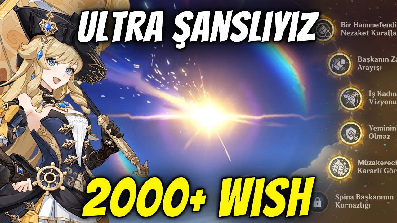 NAVIA & AYAKA WISHLERİ | Genshin Impact Türkçe