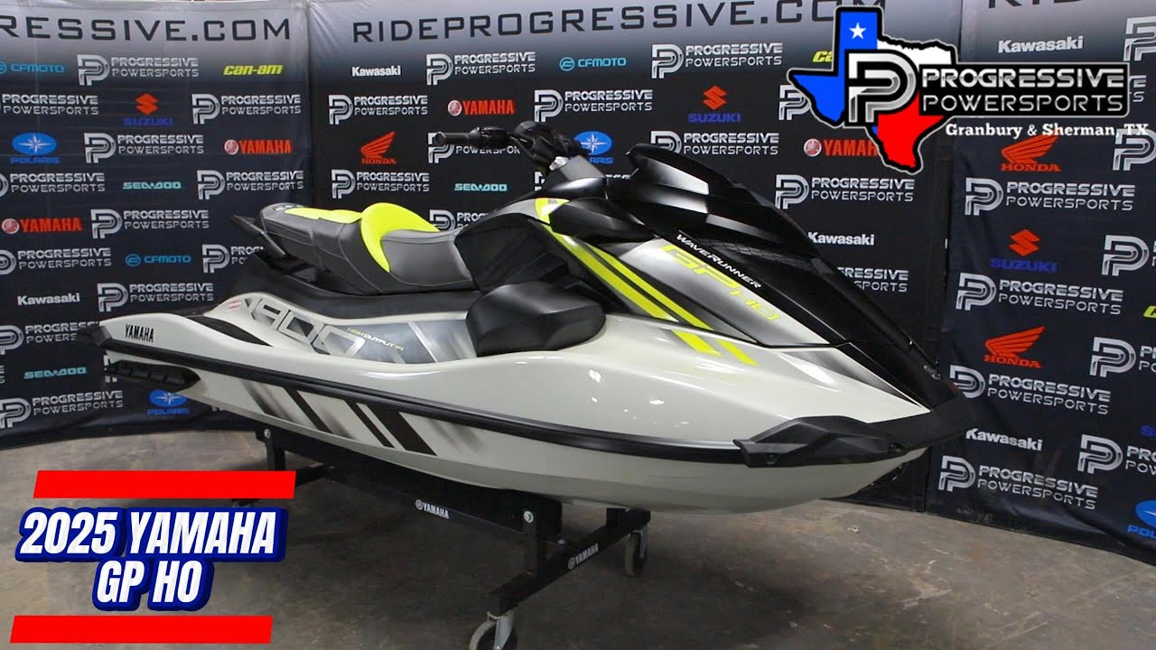 NEW 2025 Yamaha GP HO with Audio Personal Watercraft For Sale In Granbury, TX