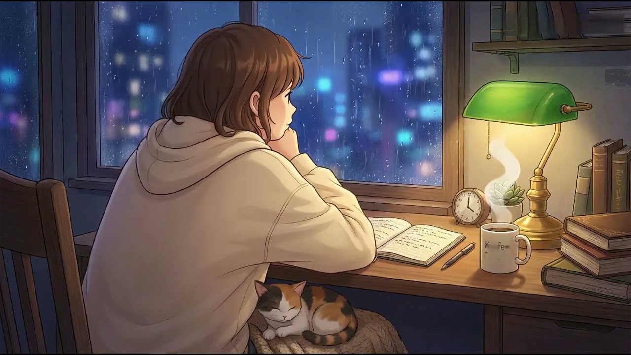Midnight Reflections：在城市的燈火與貓咪的呼吸聲中找回平靜