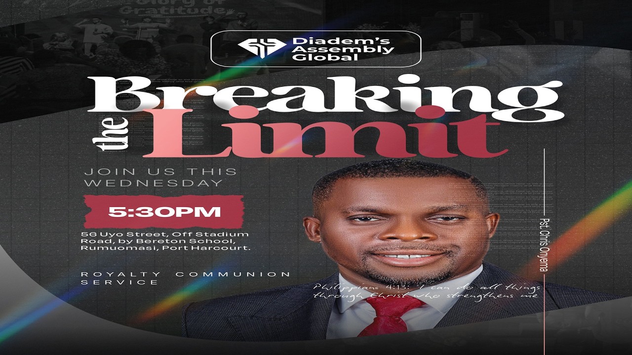 ROYALTY COMMUNION SERVICE  || BREAKING THE LIMIT || 18TH MARCH, 2026