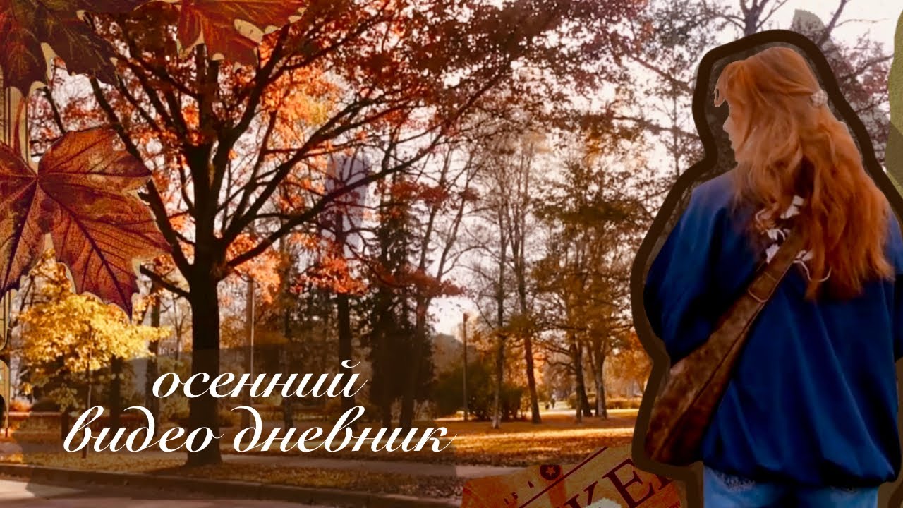 осенний видео дневник | теплый вечер, органный концерт, блошиный рынок, осенний парк