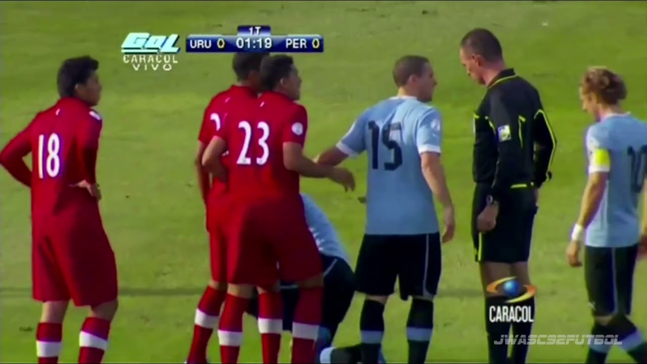 2012.06.09 Uruguay 4 - Perú 2 (Partido Completo - Clasificatorias Brasil 2014)
