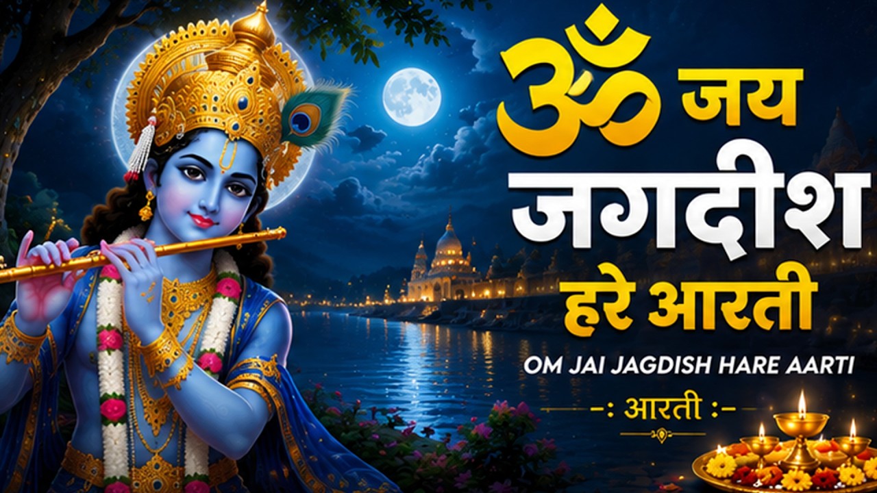 Om Jai Jagdish Hare Aarti I ॐ जय जगदीश हरे आरती | Vishnu Ji Ke Aarti I Latest #vishnu Aarti Special