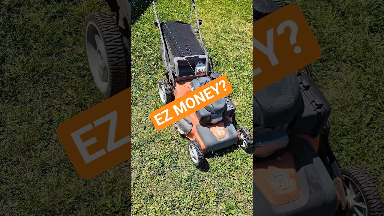 Would you buy this mower for $40? #mower #flip #resell #repair #howto #diy #fyp #foryou #mechanic