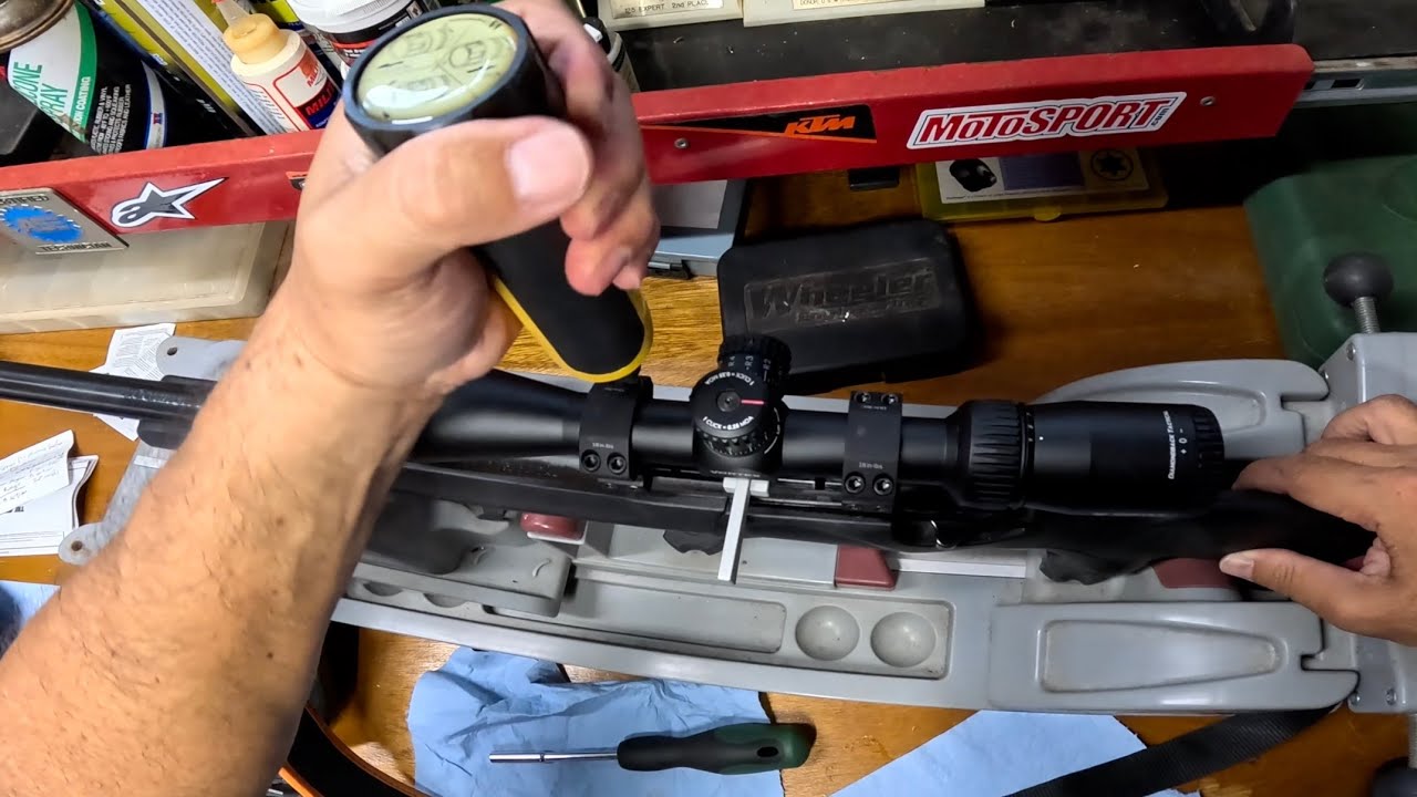 Как установить оптический прицел с нуля // Vortex Diamondback Tactical 3-9x40