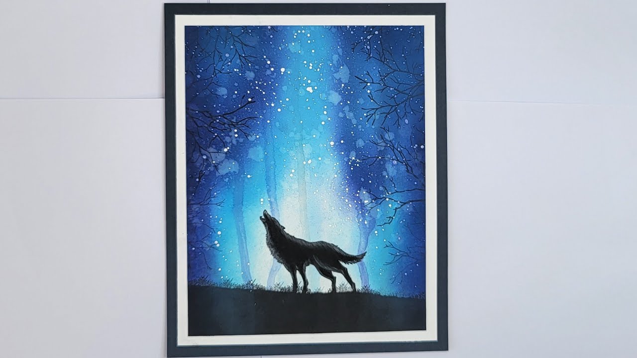 SUPER EASY SCENE USING INKYLICIOUS STAMPS