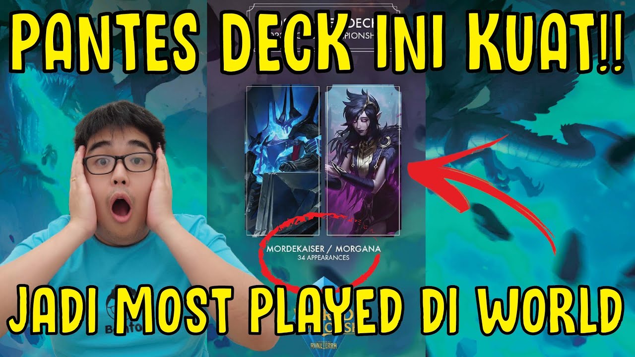 Morgana Mordekaiser!! Deck Meta di WORLDS!! - LEGENDS OF RUNETERRA INDONESIA